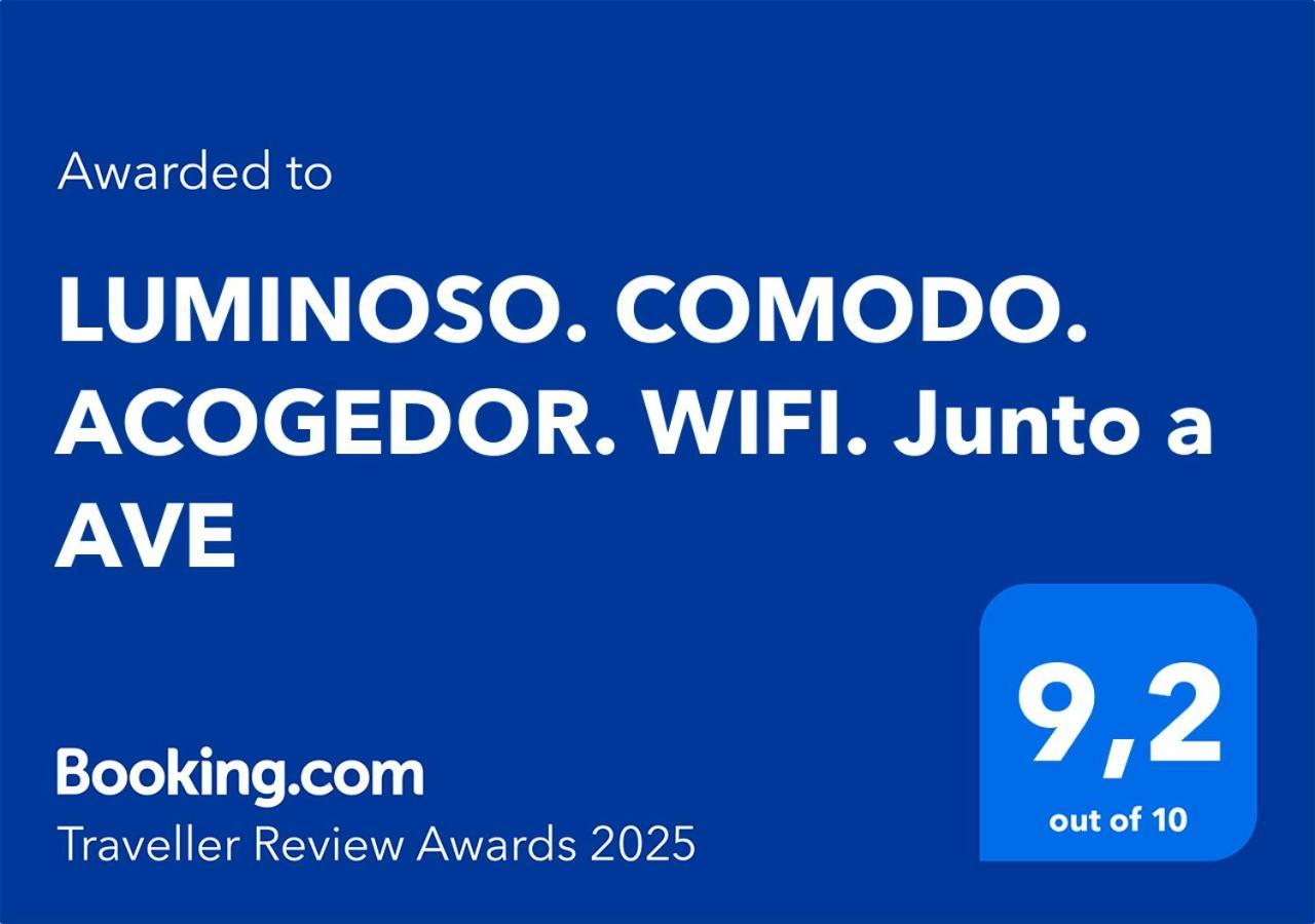 Luminoso. Comodo. Acogedor. Wifi. Junto A Ave Valencia Exterior foto